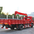 Caminhão de mesa da China com guindaste 8 toneladas e 10 toneladas Guindaste montado em caminhão Hiab Palfinger lança telescópica